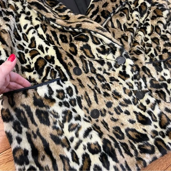 Free People Kate Leopard Coat - Picture 8 of 15